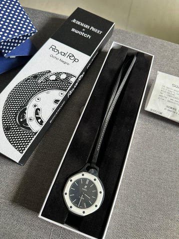 Swatch - Swatch × Audemars Piguet OCHO NEGRO - Zonder, Nieuw