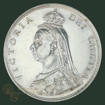 Groot-Brittannië. 1 Florin 1887 QUALITY (Zonder, Postzegels en Munten