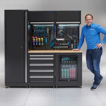 Datona Werkplaatsinrichting PREMIUM eiken werkblad met, Ophalen of Verzenden, Nieuw