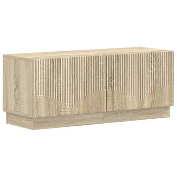 vidaXL Tv-meubel Sonoma Eiken Bewerkt hout, Huis en Inrichting, Verzenden, Nieuw