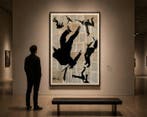 TOMEH - “Falling Together” – XXL Original ink drawing on