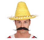 Sombrero Geel 33cm, Hobby en Vrije tijd, Feestartikelen, Verzenden, Nieuw