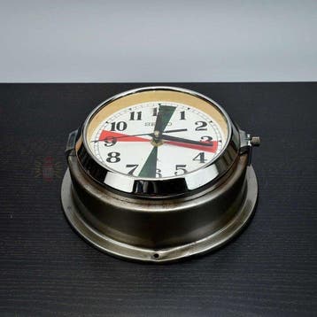 Scheepsklok - Industrial Aluminium - 1990-2000, Antiek en Kunst