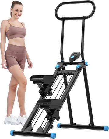 Verticale Klimmachine Opvouwbaar - 63% korting! Retour deal, Verzenden, Stepapparaat