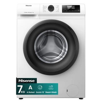 Hisense Wf1q7021bw - Wasmachine - 7 kg - 1200 tpm -, Ophalen of Verzenden, Nieuw