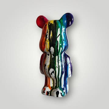 RED - Sculpture, Bear color - 22 cm - Résine - 2026