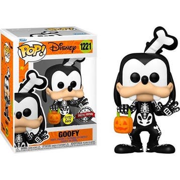 Funko Pop! Disney - Skeleton Goofy #1221  Glow in the Dark, Verzenden