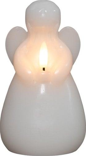 Ledkaars engel wax 3d flame annas collection op batterij, Nieuw