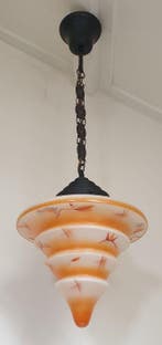 Lampe - Opaline - luminaire décoratif, Antiek en Kunst
