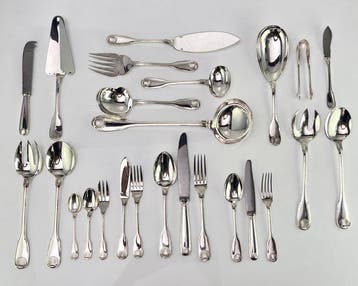 Christofle - Bestekset (147) - Vendome - 15 kg -