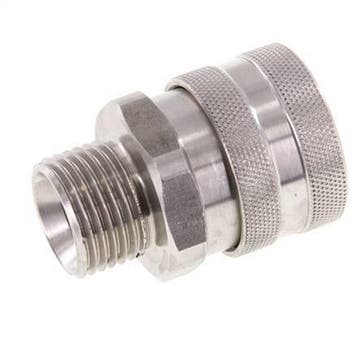 Coupleur DN 12 en acier inoxydable pour pistolet de, Verzenden