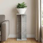 vidaXL Plantenstand Beton Grijs 25 x 25,5 x 60,5 cm, Verzenden