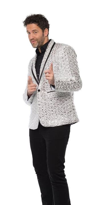 Zilveren Blazer Heren, Verzenden, Nieuw