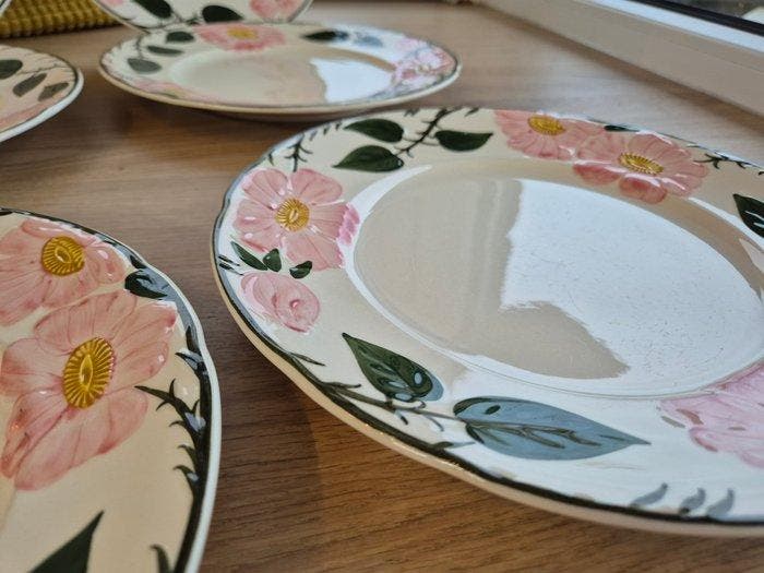 Villeroy & Boch - Bord (6) - Wild-Rose, Wildrose - Porselein, Antiek en Kunst, Antiek | Meubels | Tafels