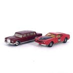 Corgi 1:43 - Voiture miniature (2) - 2 Vintage Model Cars