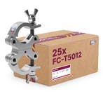 25x FORTEX Slimline Swivel Coupler truss klem WLL 200kg buis, Verzenden, Nieuw