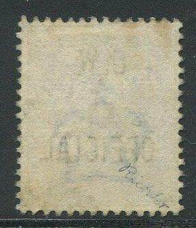 Grande Bretagne 1902 - 2,5 pence bleu outremer OW OFFICIEL -