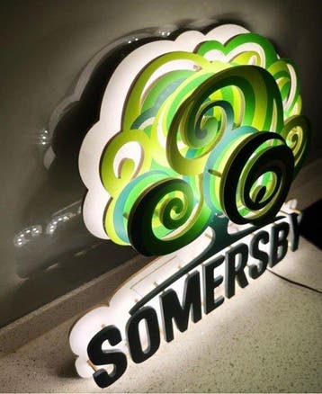 Sowersby - Lichtbak - Plastic, Hars, Antiek en Kunst
