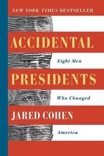 Accidental Presidents 9781501109829 Jared Cohen, Verzenden, Zo goed als nieuw, Jared Cohen