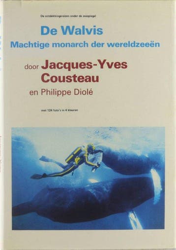 Walvis - Cousteau, Livres, Verzenden