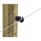 Isolateur big vis crochet 6mm noir - kerbl, Neuf