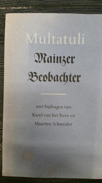 MULTATULI 9789070024437 Multatuli, Boeken, Verzenden, Gelezen, Multatuli