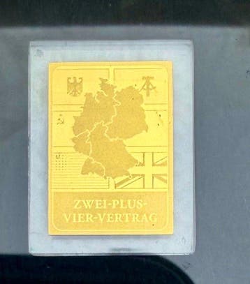 Duitsland. Gold medal ND, 2x1/500 Oz. oro (.999) (Zonder