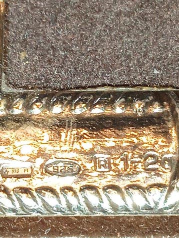 Cadre photo (2) - plaqué argent - paire de cadres pour