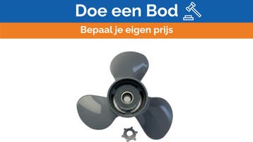 Bieden: Honda Outboard Propeller 13X19 Aluminium 3-Blade -, Ophalen of Verzenden