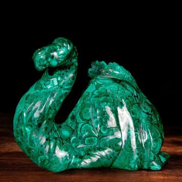 Sculpture en malachite - qualité AAA - Sculpture en