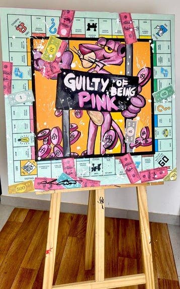 Luca Cartoonist - Guilty of being pink