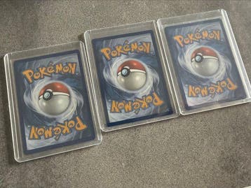 Pokémon - 3 Card - Mewtwo, Meowth, Yveltal Foil, Full art,, Nieuw