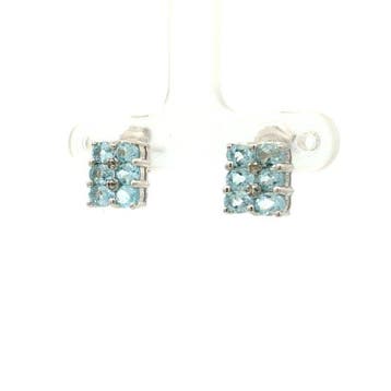 Zonder minimumprijs - 3-delige sieradenset Zilver - 5.82ct.