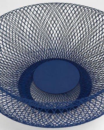 Decoratief ornament - Italië - Moderne Blue Plate