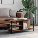 vidaXL Salontafel Oud Hout 100 x 50 x 45 cm Bewerkt hout, Huis en Inrichting, Verzenden, Nieuw
