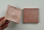 Wandtegel Roze 10x10cm (Muurtegels, Muur- en plafondtegels), Nieuw, Minder dan 20 cm, 10 m² of meer, Wandtegels