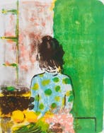 Noé Canjura (1922-1970) - La marchande de fruits -