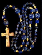 Lapis lazuli - Rozenkrans van Hemels Koningschap –