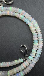 38ct Opaal Ketting Gepolijste- 7.6 g