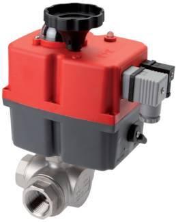 T-port G3/8 24-240V CA/CC Sûr En Cas De Défaillance Vanne, Verzenden, Nieuw