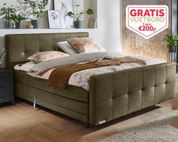Caresse Boxspring Gold 7010 Elektrisch - 200 x 220