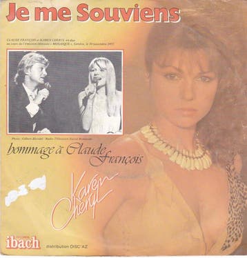 Karen Cheryl - Je Me Souviens / Naturellment, Verzenden, Gebruikt
