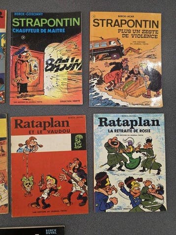 Rataplan / Strapontin - 10x B - 10 Albums - EO - 1964/1975