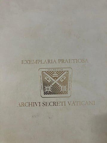 Sergio Pagano - Archivi Segreti Vaticani Exemplaria