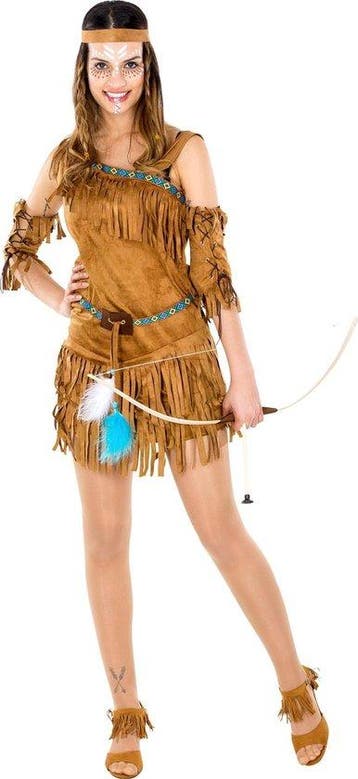 2dekans | Dressforfun vrouwenkostuum indianenvrouw sexy, Ophalen of Verzenden, Nieuw