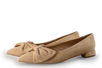 Manfield Ballerinas in maat 42 Beige, Verzenden, Ballerina's