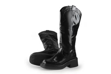 Bronx Cowboy laarzen in maat 41 Zwart, Kleding | Dames, Bronx, Verzenden, Zwart, Zo goed als nieuw
