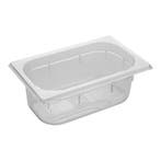 Gastronorm Bak | Polycarbonaat | 2.5L | 1/4GN |, Verzenden