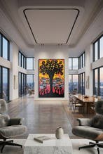 Stanislav Silantiev - Apocalypse. Nuclear explosion number, Antiek en Kunst, Kunst | Schilderijen | Modern