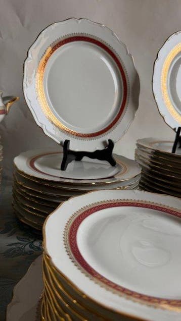 Exclusivité – Porcelaine de Sologne - Eetservies (54) - Art